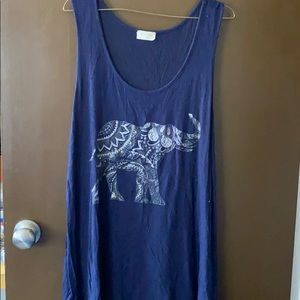Elephant tank top